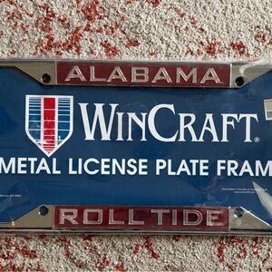 Wincraft Alabama Blue and Red License Plate Frame